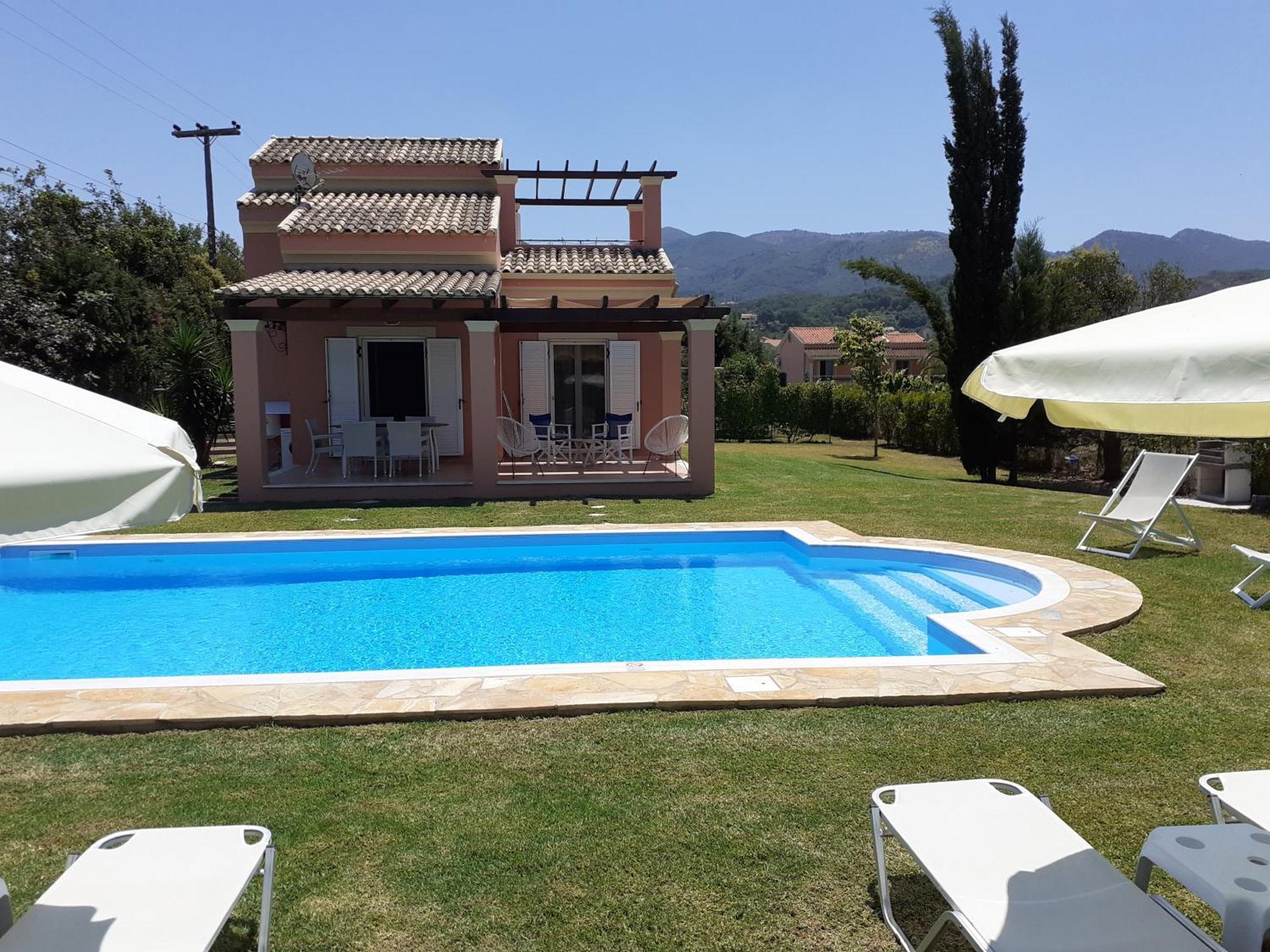 Villa Filia Almiros strand Buitenkant foto