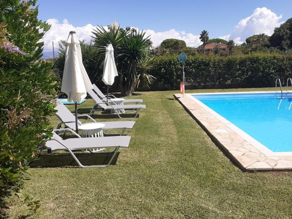 Villa Filia Almiros strand Buitenkant foto