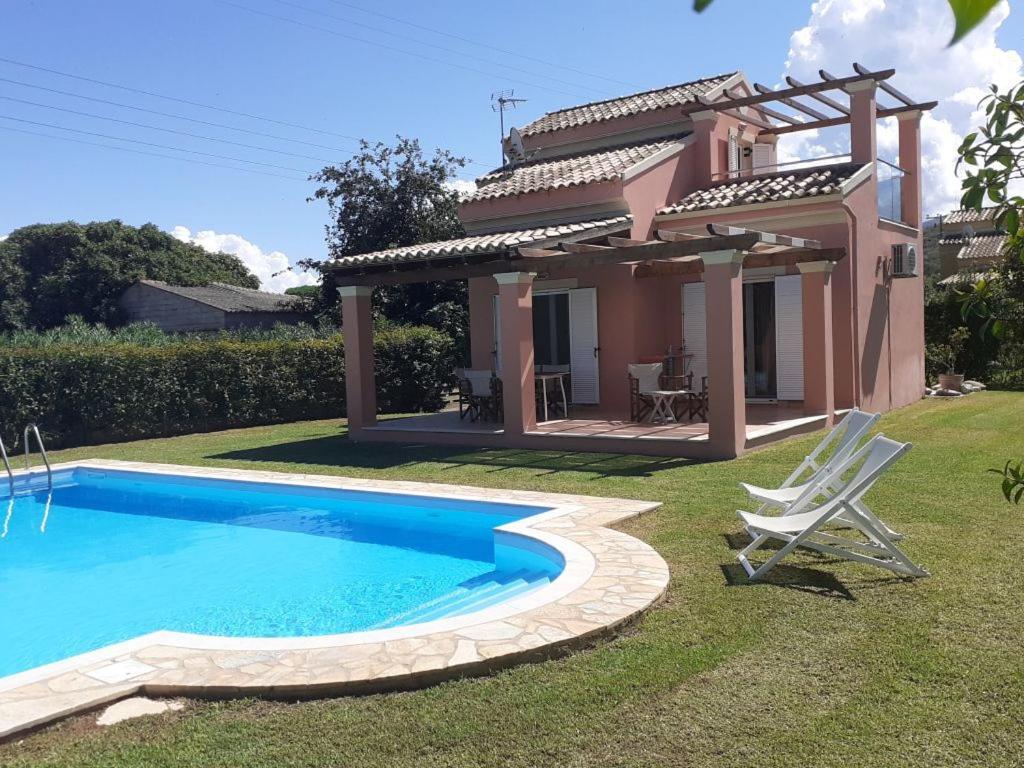 Villa Filia Almiros strand Buitenkant foto