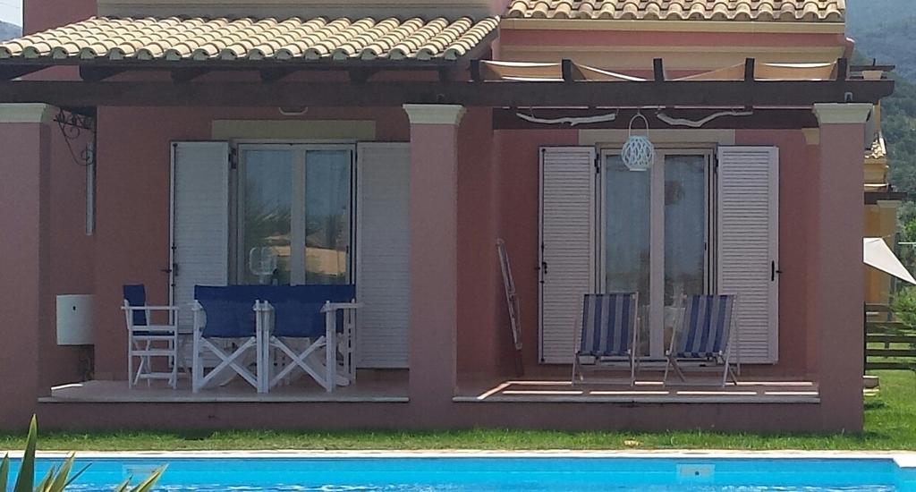 Villa Filia Almiros strand Buitenkant foto